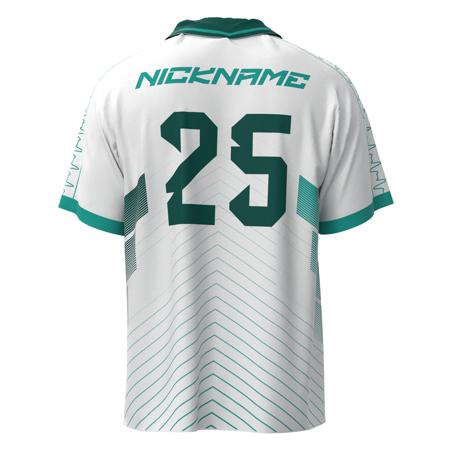 FlowTech Navile eSports Retro Polo Jersey 2025 | White
