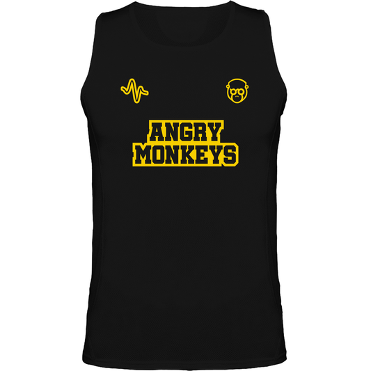 Camiseta Técnica Entrenamiento Angry Monkeys Negro