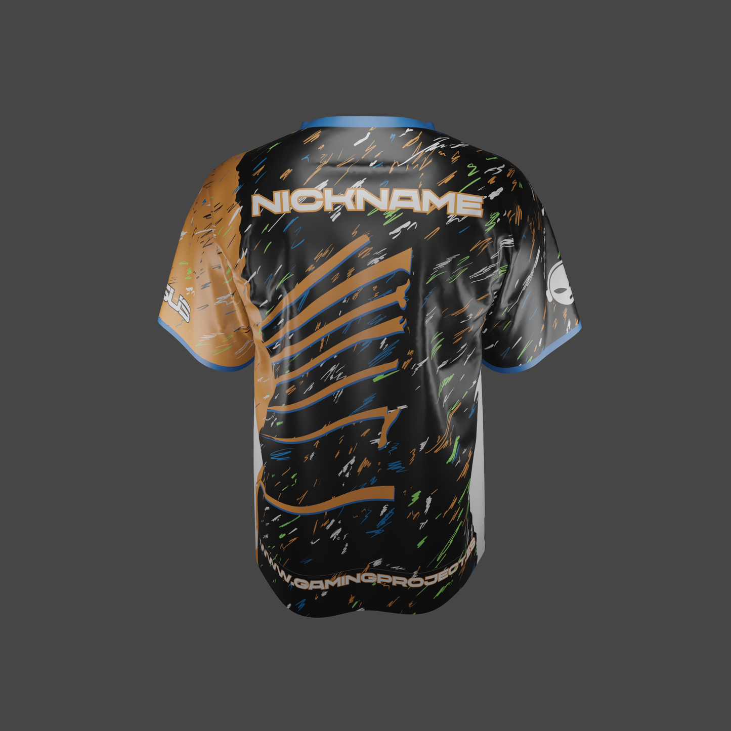 MotionTech Gaming Project Jersey Orange