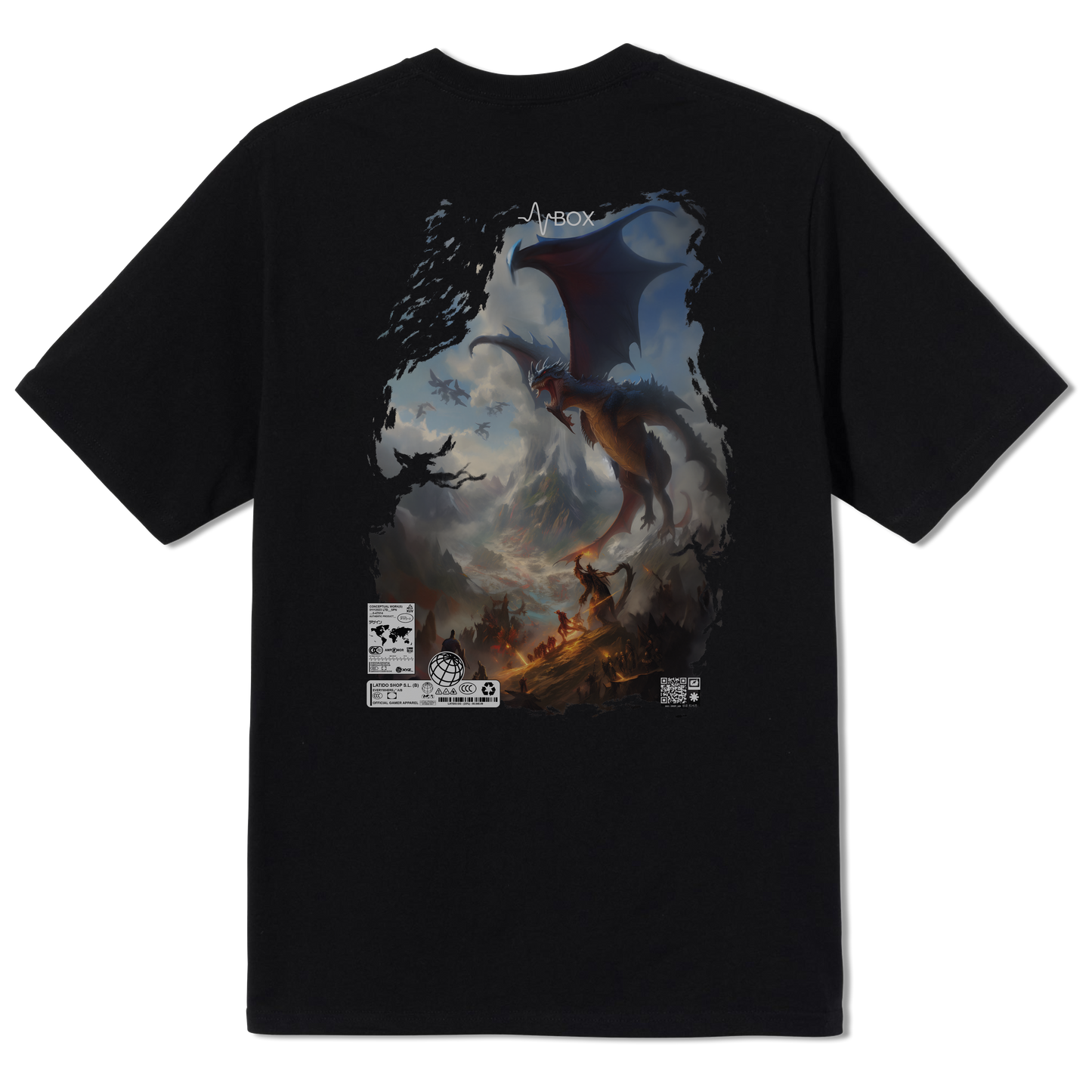 UrbanWear Dragon Oversize T-Shirt