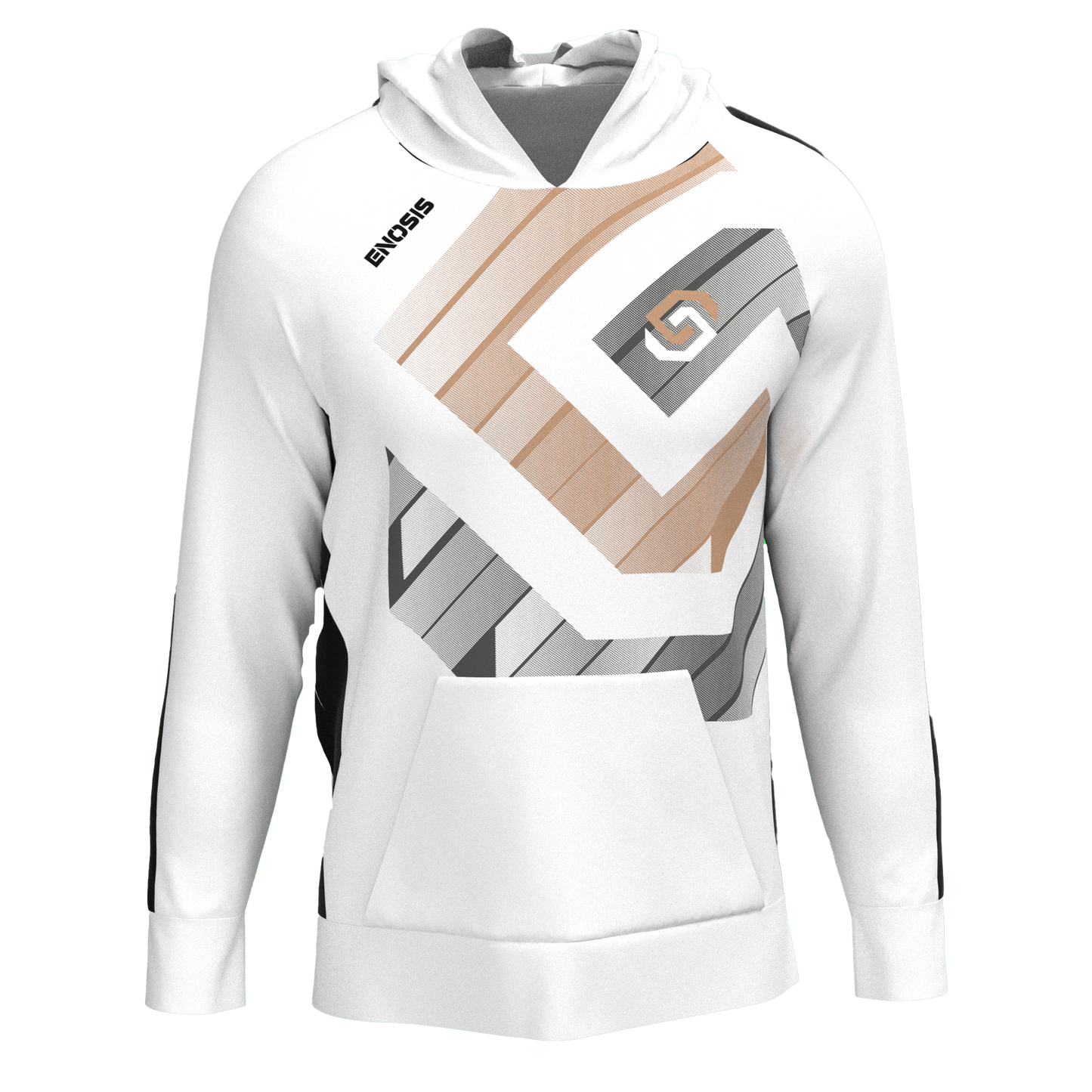 Sublimated Hoodie white Enosis