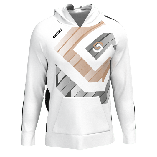 Sublimated Hoodie white Enosis