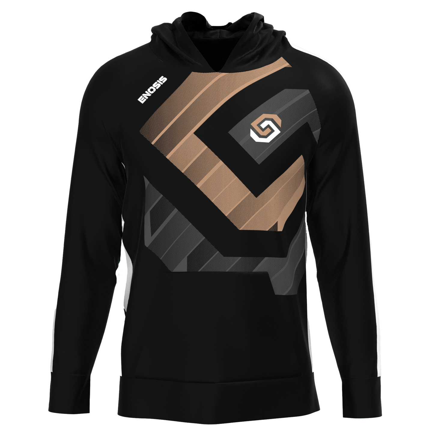 Sublimated Hoodie Black Enosis