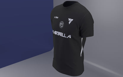 Marbella esports FC black cotton t-shirt