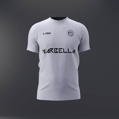 Marbella esports FC white cotton t-shirt