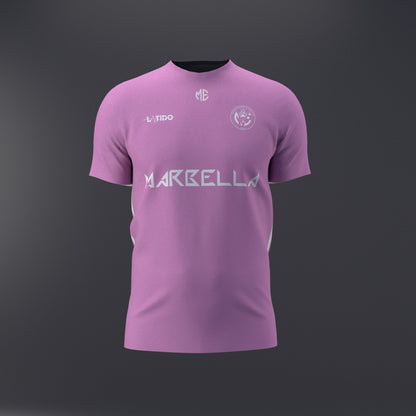 Marbella esports FC pink cotton t-shirt