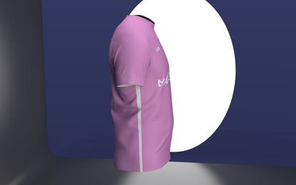 Camiseta de algodón Marbella esports FC rosa