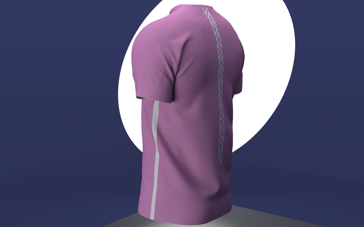 Camiseta de algodón Marbella esports FC rosa
