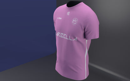 Marbella esports FC pink cotton t-shirt