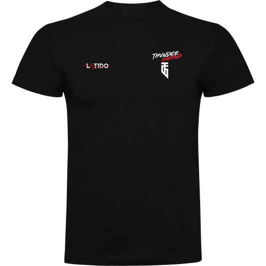 Thunder Gaming  Cotton T-Shirt negra