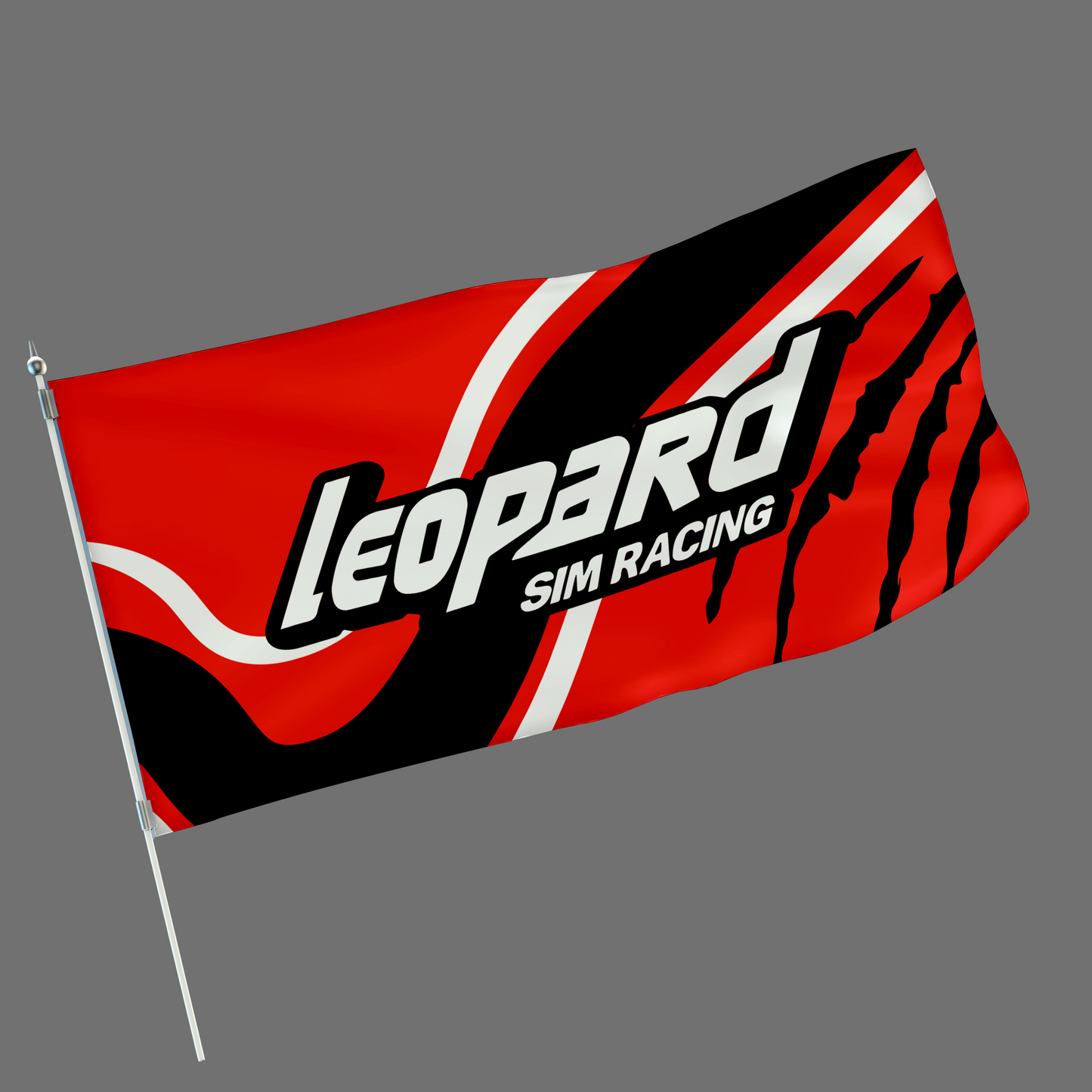 Leopard Simracing Flag 