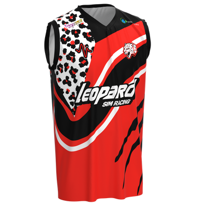 Camiseta Tirantes sublimada Leopard Simracing