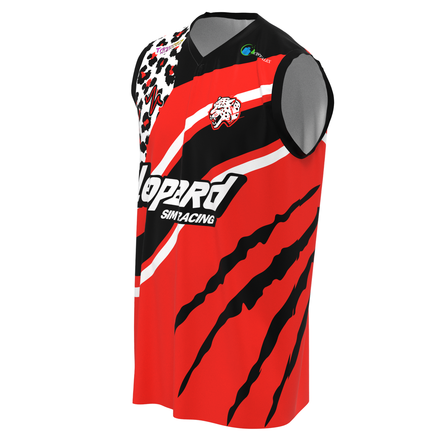 Leopard Simracing Sublimated Tank Top