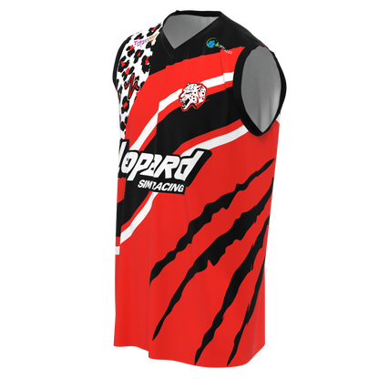 Leopard Simracing Sublimated Tank Top