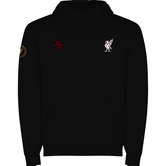 Sudadera Algodón Negra Liverpool FS