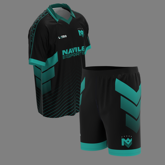 Pack Polo Retro + Short Navile | Black
