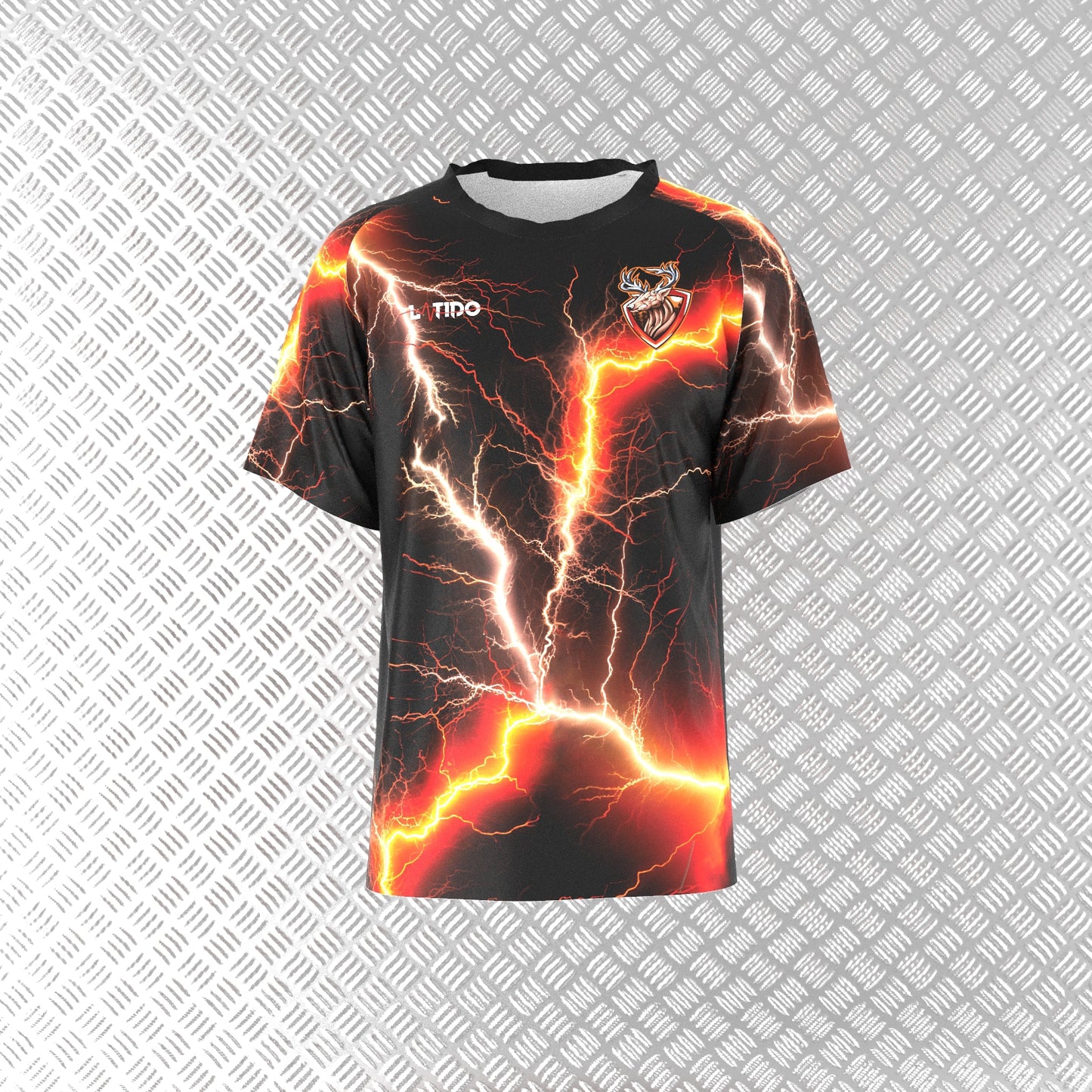 MotionTech Sublimated Wild Deers Rays T-Shirt