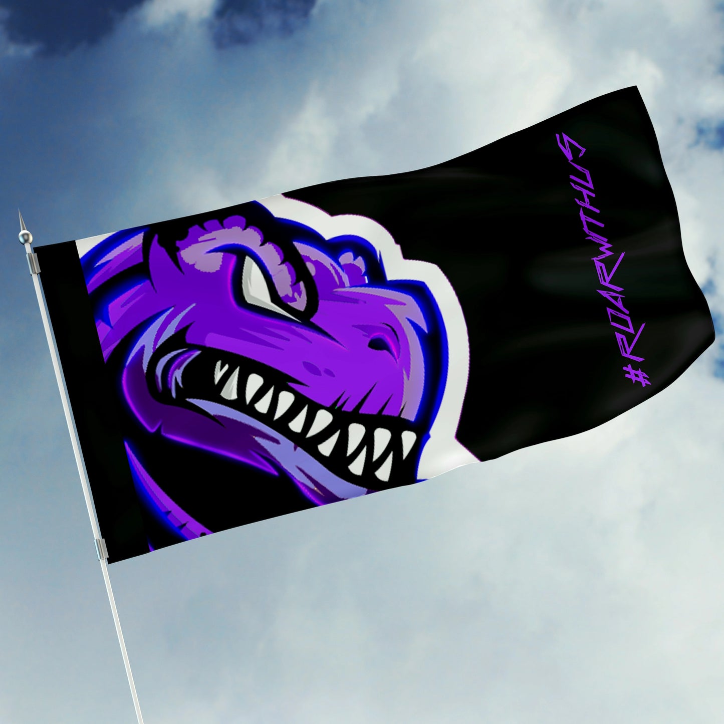 Sublimated Flag 1 x 1.5 m Rexpect Purple