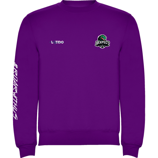 Rexpect Purple Cotton Sweatshirt