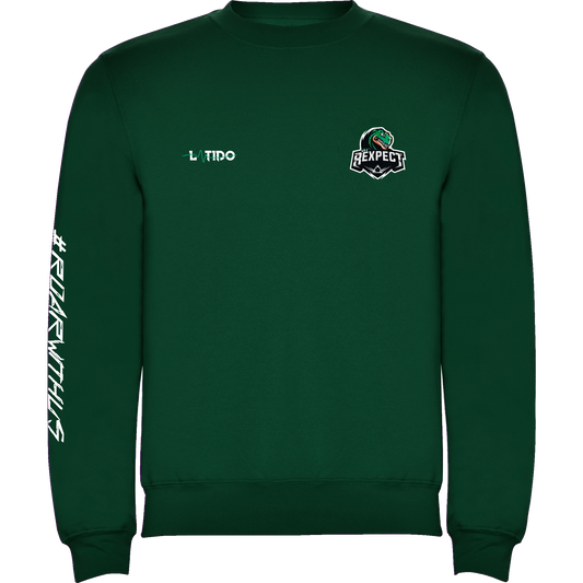 Rexpect Green Cotton Sweatshirt