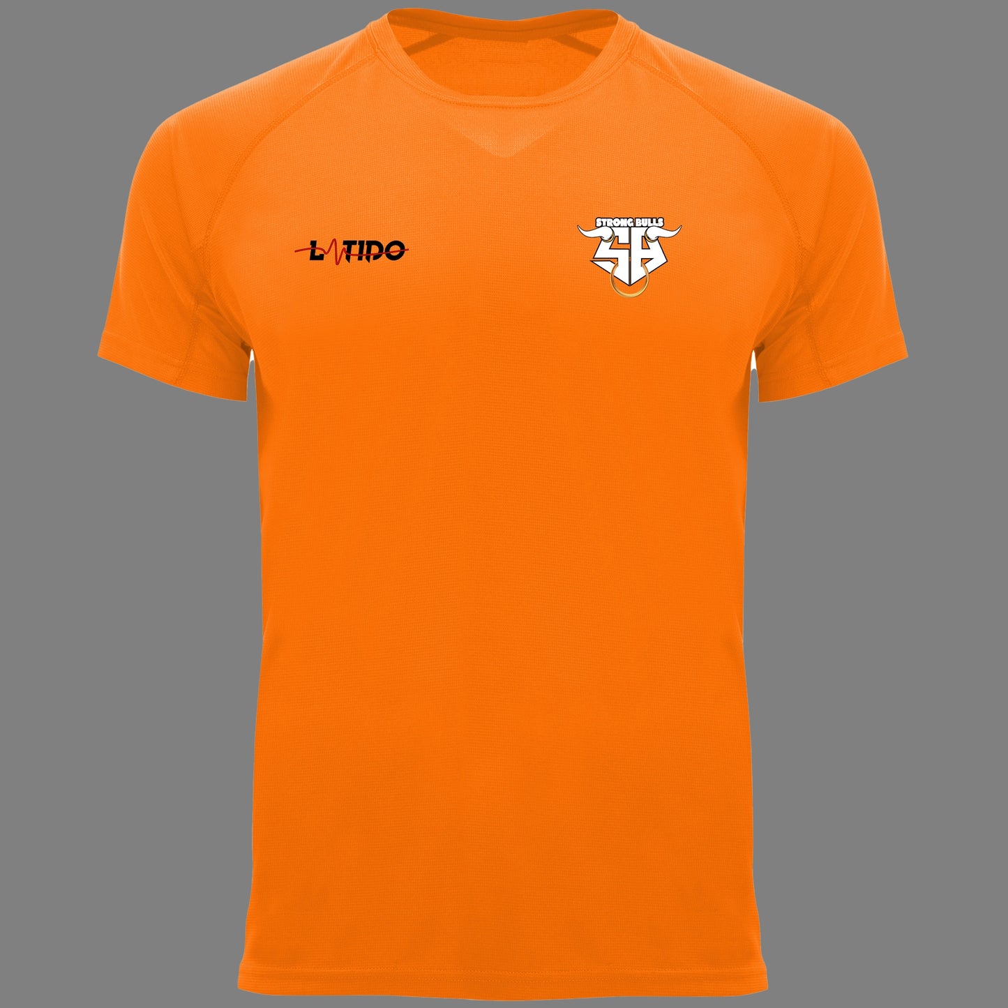 Camiseta Técnica Básica StrongBulls Naranja