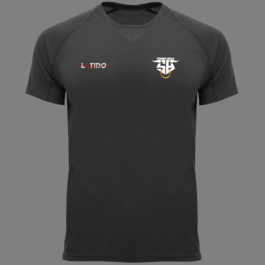 Camiseta Técnica Básica StrongBulls Negra